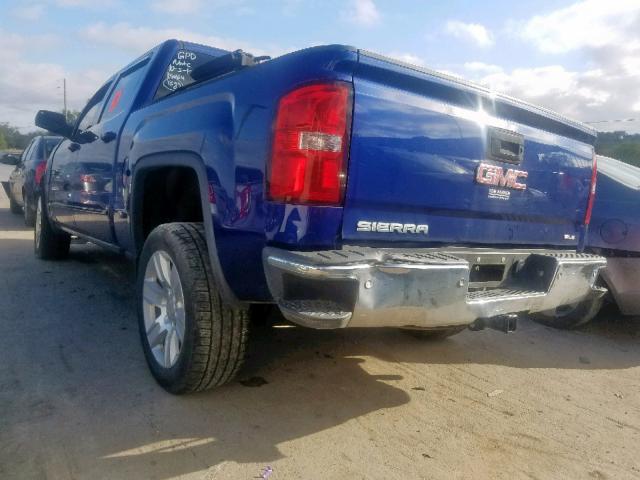 3GTP1UEC0EG115464 - 2014 GMC SIERRA C15 BLUE photo 3