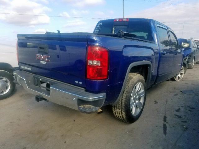 3GTP1UEC0EG115464 - 2014 GMC SIERRA C15 BLUE photo 4