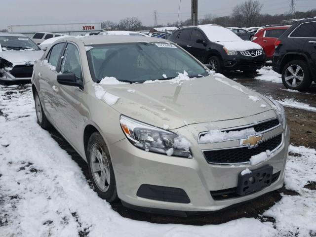 1G11B5SA5DF344601 - 2013 CHEVROLET MALIBU LS BEIGE photo 1