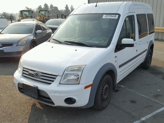 NM0KS9CN8DT159252 - 2013 FORD TRANSIT CO WHITE photo 2