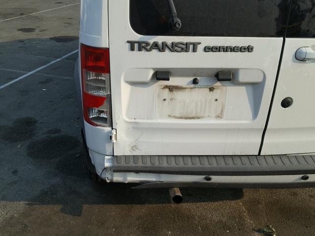 NM0KS9CN8DT159252 - 2013 FORD TRANSIT CO WHITE photo 9