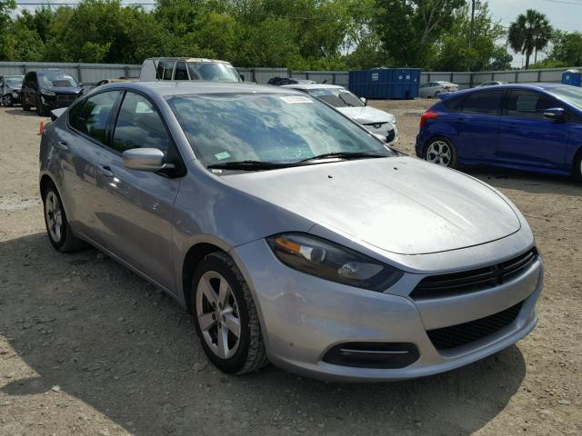 1C3CDFBA0GD604956 - 2016 DODGE DART SXT SILVER photo 1