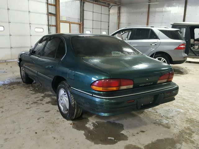 1G2HX53L7P1217765 - 1993 PONTIAC BONNEVILLE GREEN photo 3