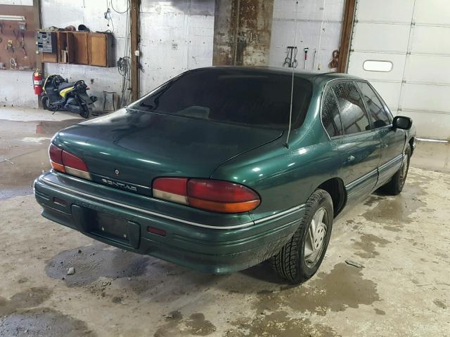 1G2HX53L7P1217765 - 1993 PONTIAC BONNEVILLE GREEN photo 4