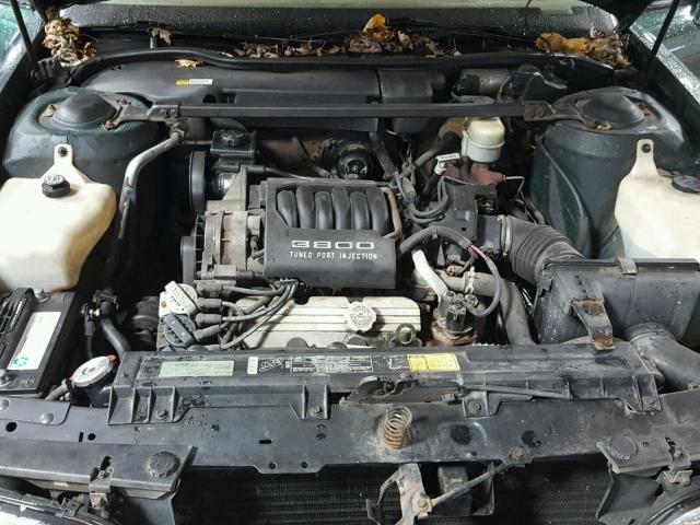 1G2HX53L7P1217765 - 1993 PONTIAC BONNEVILLE GREEN photo 7