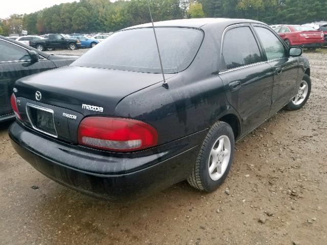 1YVGF22C2X5880027 - 1999 MAZDA 626 ES BLACK photo 4