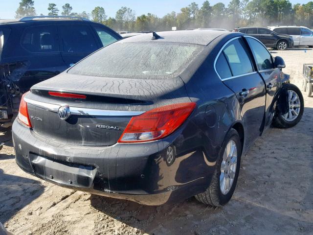 2G4GS5ER0D9214118 - 2013 BUICK REGAL PREM CHARCOAL photo 4