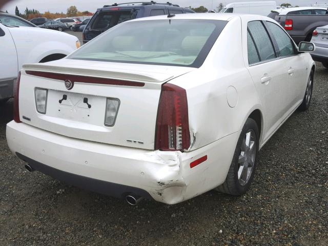 1G6DC67A650159612 - 2005 CADILLAC STS WHITE photo 4