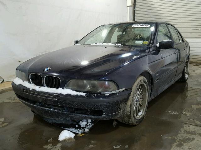 WBADN6342YGM67585 - 2000 BMW 540 I AUTO BLUE photo 2