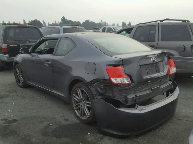 JTKJF5C77C3036580 - 2012 TOYOTA SCION TC 灰色 照片 3