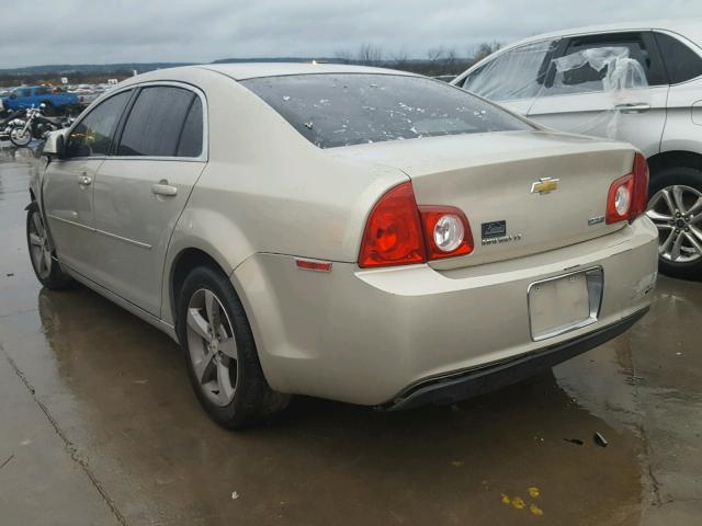 1G1ZC5EU2BF353209 - 2011 CHEVROLET MALIBU 1LT SILVER photo 3