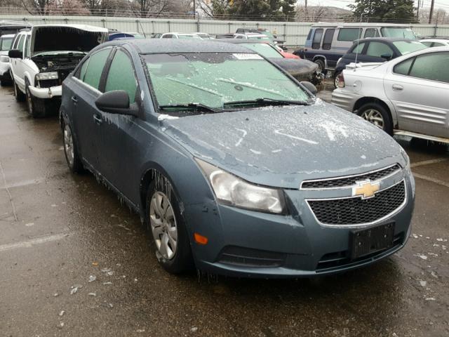 1G1PC5SHXC7319660 - 2012 CHEVROLET CRUZE LS BLUE photo 1