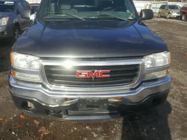 2GTEK19B151353871 - 2005 GMC NEW SIERRA BLACK photo 9