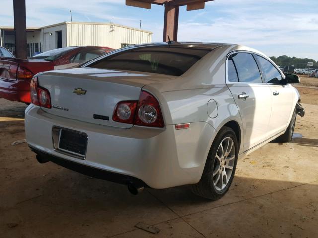 1G1ZE5E71AF240595 - 2010 CHEVROLET MALIBU LTZ თეთრი ფოტო 4