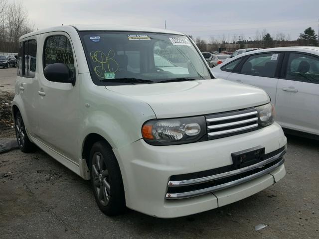 JN8AZ2KR5BT200735 - 2011 NISSAN CUBE BASE WHITE photo 1