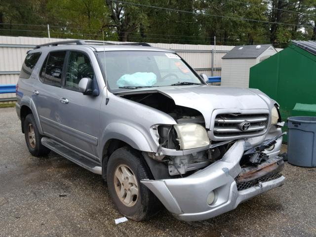 5TDBT48A82S086551 - 2002 TOYOTA SEQUOIA LI SILVER photo 1