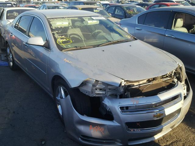 1G1ZC5E09CF333733 - 2012 CHEVROLET MALIBU 1LT SILVER photo 1