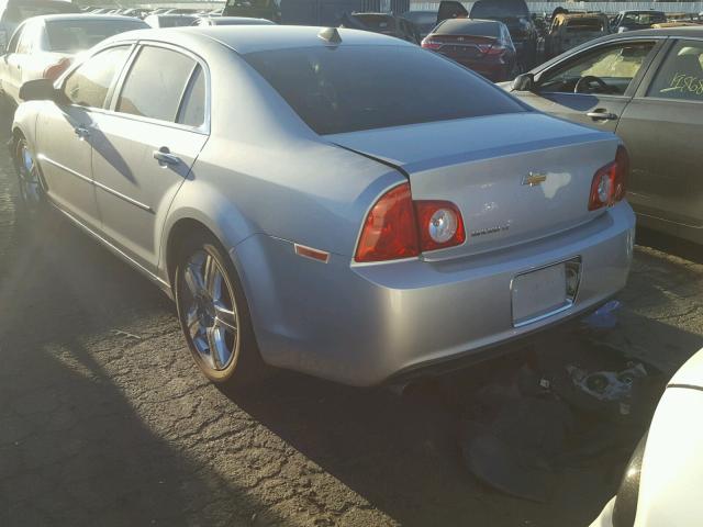 1G1ZC5E09CF333733 - 2012 CHEVROLET MALIBU 1LT SILVER photo 3