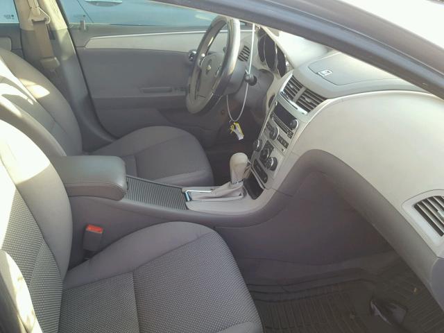 1G1ZC5E09CF333733 - 2012 CHEVROLET MALIBU 1LT SILVER photo 5