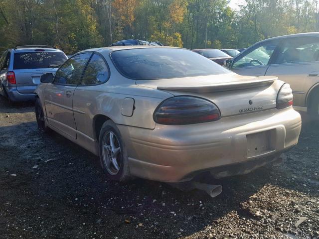 1G2WR121XYF188745 - 2000 PONTIAC GRAND PRIX Ոսկեգույն լուսանկար 3