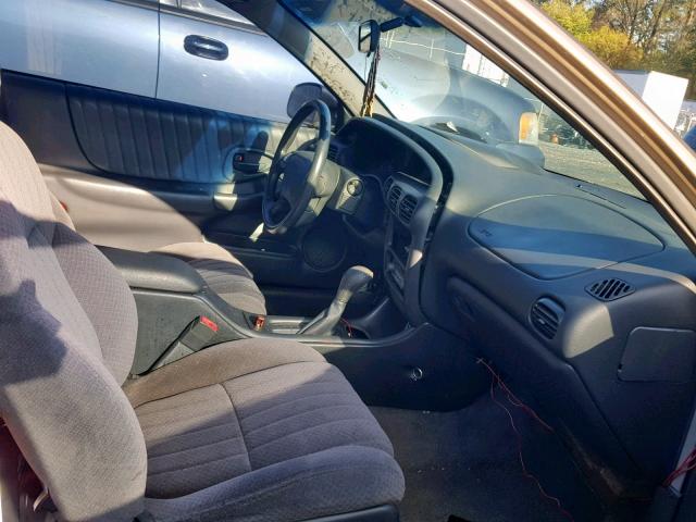 1G2WR121XYF188745 - 2000 PONTIAC GRAND PRIX Ոսկեգույն լուսանկար 5