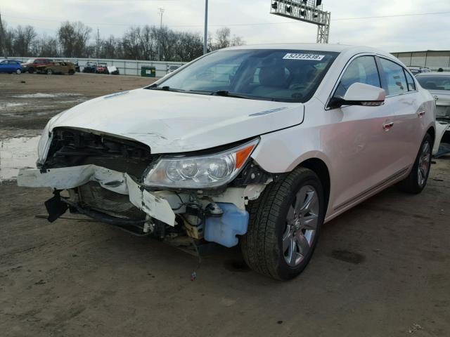 1G4GC5ED7BF336884 - 2011 BUICK LACROSSE C WHITE photo 2