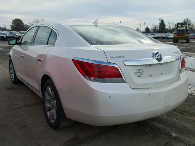 1G4GC5ED7BF336884 - 2011 BUICK LACROSSE C WHITE photo 3