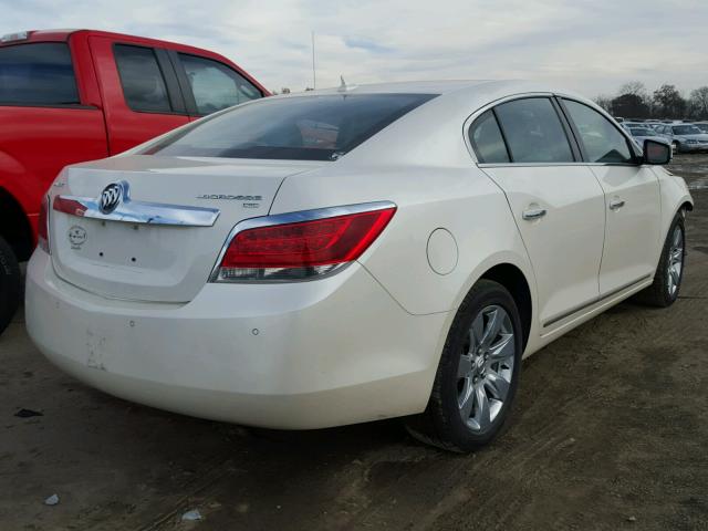 1G4GC5ED7BF336884 - 2011 BUICK LACROSSE C WHITE photo 4