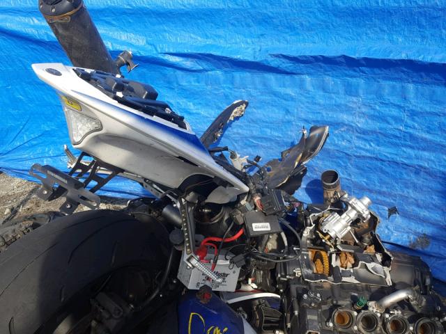 JYARN23E7AA007496 - 2010 YAMAHA YZFR1 BLUE photo 6