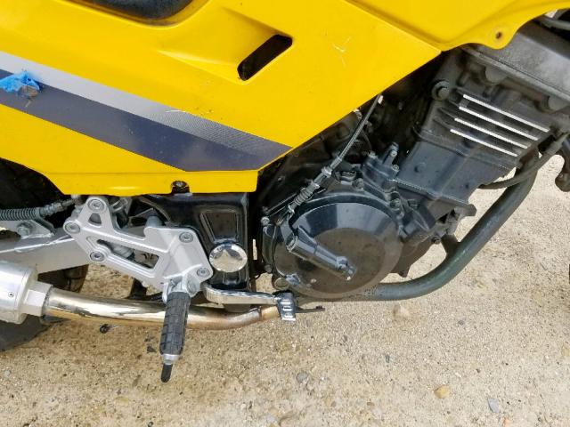 JKAEXMF1X4DA01158 - 2004 KAWASAKI EX250 F YELLOW photo 7