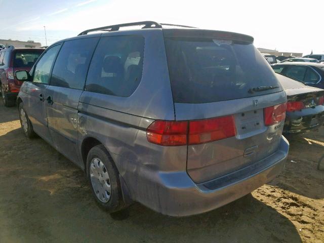 2HKRL1859YH581405 - 2000 HONDA ODYSSEY LX GRAY photo 3