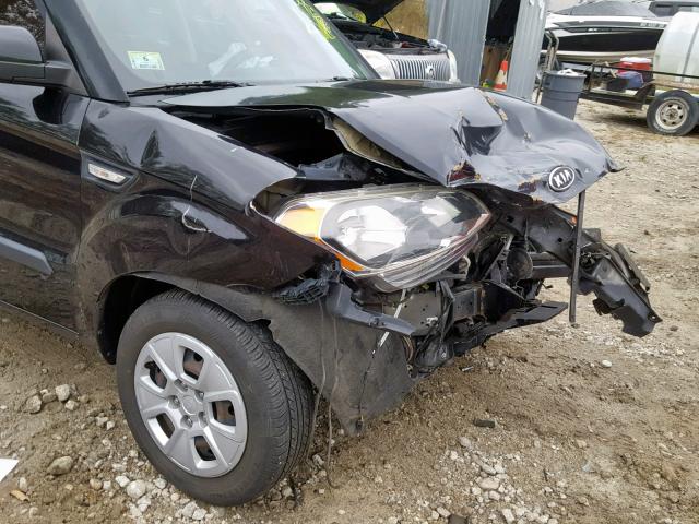 KNDJT2A52C7743580 - 2012 KIA SOUL BLACK photo 9