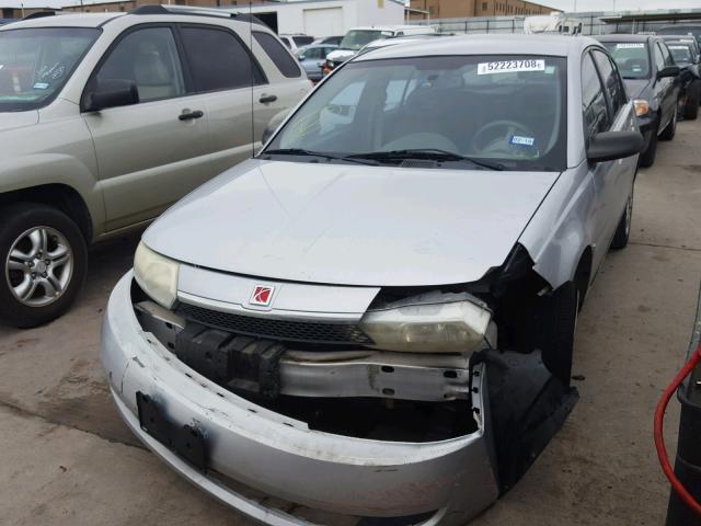 1G8AJ52F43Z109247 - 2003 SATURN ION LEVEL GRAY photo 2