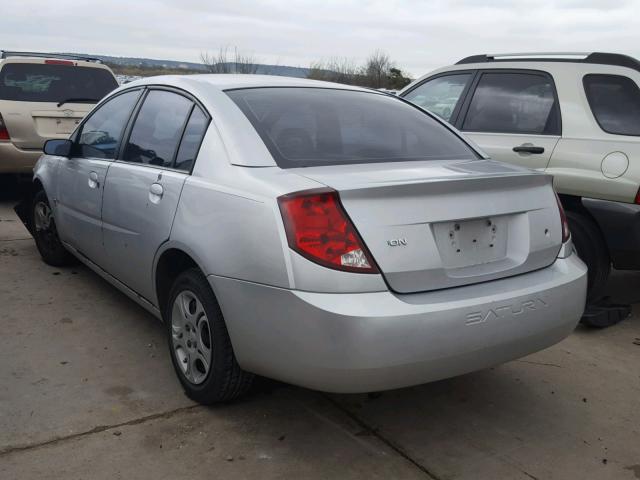 1G8AJ52F43Z109247 - 2003 SATURN ION LEVEL GRAY photo 3