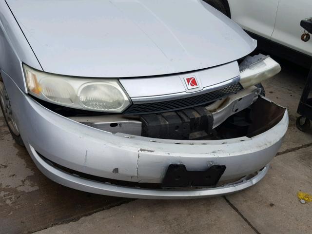 1G8AJ52F43Z109247 - 2003 SATURN ION LEVEL GRAY photo 9