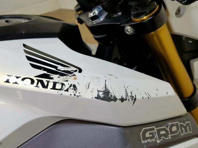 MLHJC7517J5004425 - 2018 HONDA GROM 125 WHITE photo 14