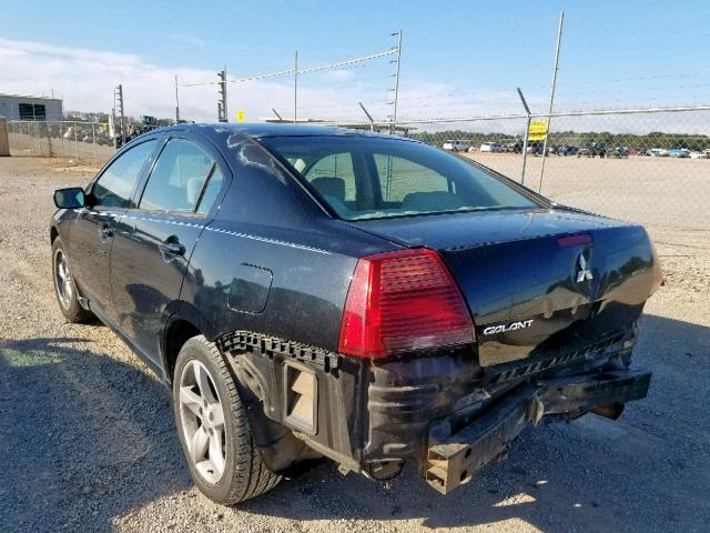 4A3AB36F97E024416 - 2007 MITSUBISHI GALANT ES BLACK photo 3