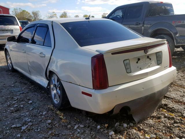 1G6DW677260102854 - 2006 CADILLAC STS WHITE photo 3