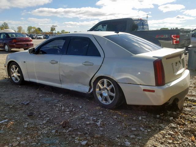 1G6DW677260102854 - 2006 CADILLAC STS WHITE photo 9