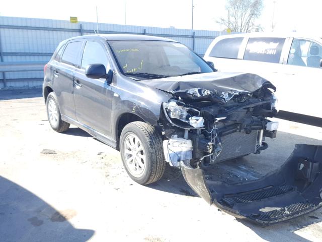 JA4AP3AU5BZ001771 - 2011 MITSUBISHI OUTLANDER BLACK photo 1