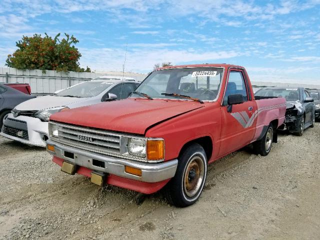 JT4RN50R9J5136071 - 1988 TOYOTA PICKUP 1/2 RED photo 2