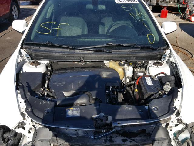 1G1ZC5E03AF242793 - 2010 CHEVROLET MALIBU 1LT WHITE photo 7