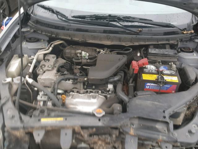 JN8AS5MT4AW505476 - 2010 NISSAN ROGUE S GRAY photo 7