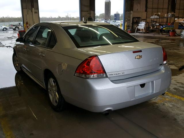 2G1WB5E39G1170983 - 2016 CHEVROLET IMPALA LIM SILVER photo 3