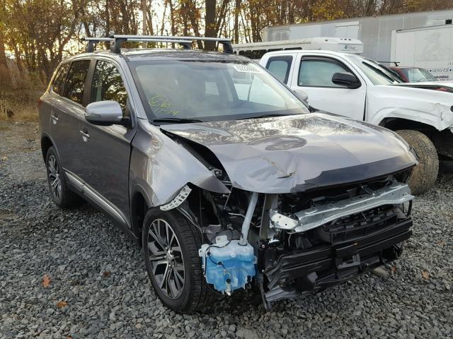 JA4AZ3A31JJ006321 - 2018 MITSUBISHI OUTLANDER GRAY photo 1