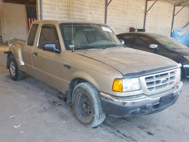 1FTYR14E71TA90624 - 2001 FORD RANGER SUP GOLD photo 1