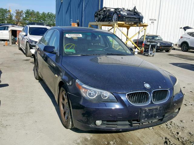 WBANA53544B854276 - 2004 BMW 525 I BLUE photo 1