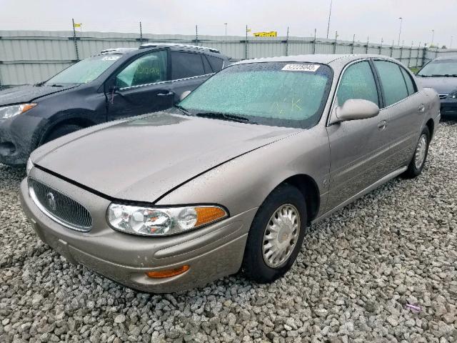 1G4HP54K52U182082 - 2002 BUICK LESABRE CU BEIGE photo 2