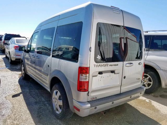 NM0KS9CN1BT058390 - 2011 FORD TRANSIT CO SILVER photo 3