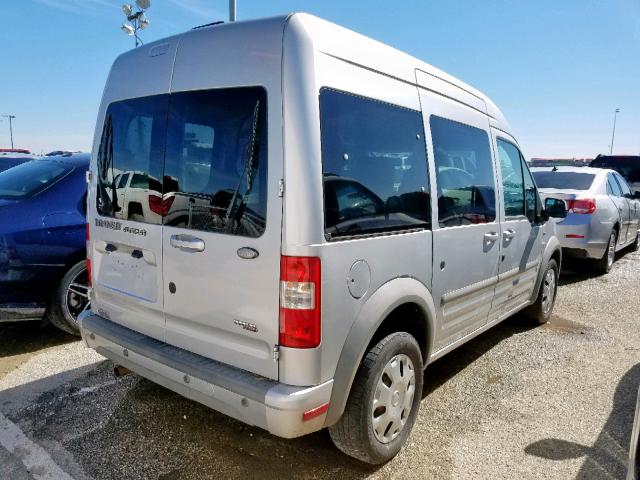 NM0KS9CN1BT058390 - 2011 FORD TRANSIT CO SILVER photo 4